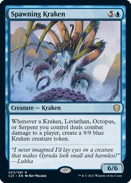 Spawning Kraken - Commander 2021 (C21) LP