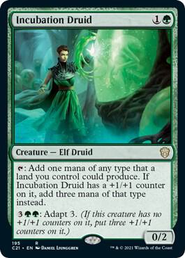 Incubation Druid - Commander 2021 (C21) NM