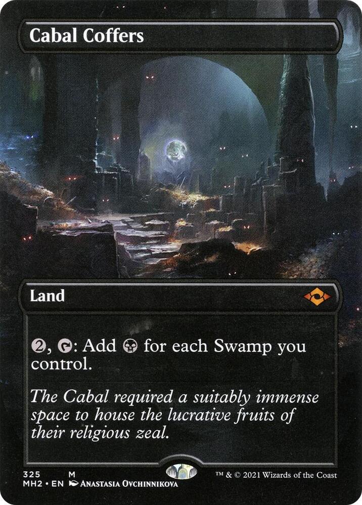 Cabal Coffers (Borderless) - Modern Horizons 2 (MH2) NM