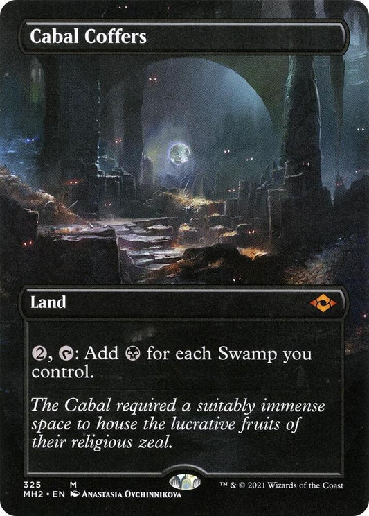 Cabal Coffers (Borderless) - Modern Horizons 2 (MH2) NM