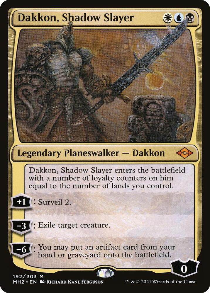 Dakkon, Shadow Slayer - Modern Horizons 2 (MH2) NM