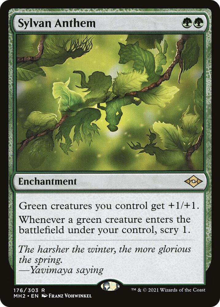 Sylvan Anthem - Modern Horizons 2 (MH2) NM