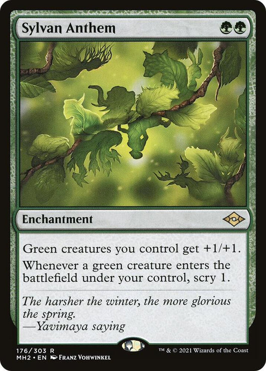 Sylvan Anthem - Modern Horizons 2 (MH2) NM