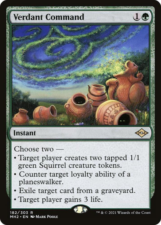 Verdant Command - Modern Horizons 2 (MH2) NM