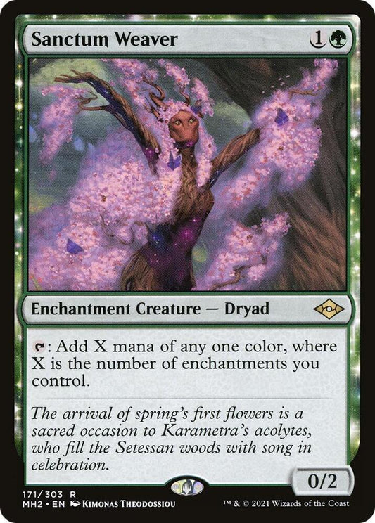 Sanctum Weaver - Modern Horizons 2 (MH2) NM