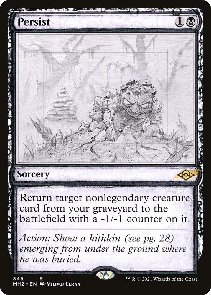 Persist (Showcase) - Modern Horizons 2 (MH2) NM *FOIL*