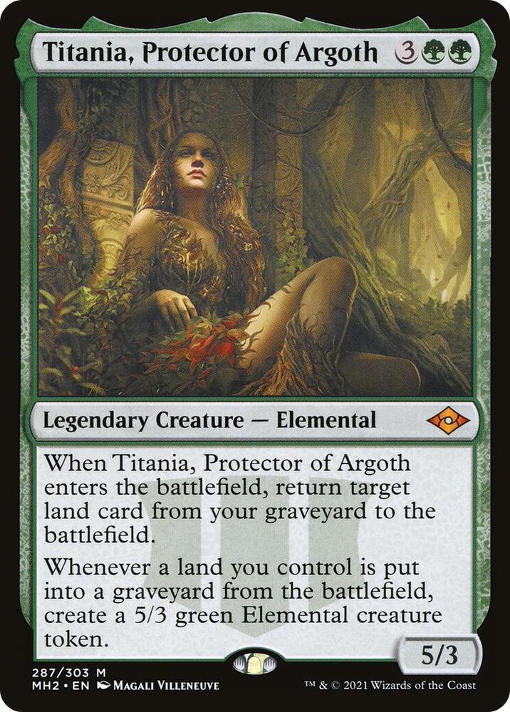 Titania, Protector of Argoth - Modern Horizons 2 (MH2) NM