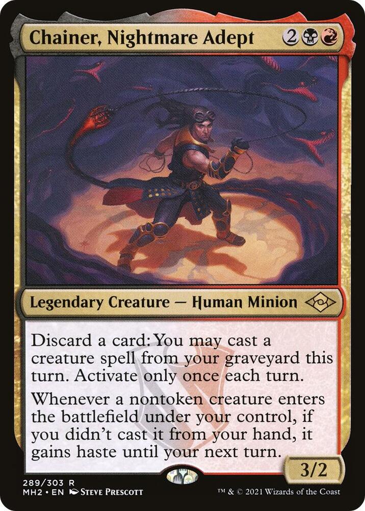 Chainer, Nightmare Adept - Modern Horizons 2 (MH2) NM