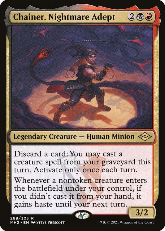 Chainer, Nightmare Adept - Modern Horizons 2 (MH2) NM