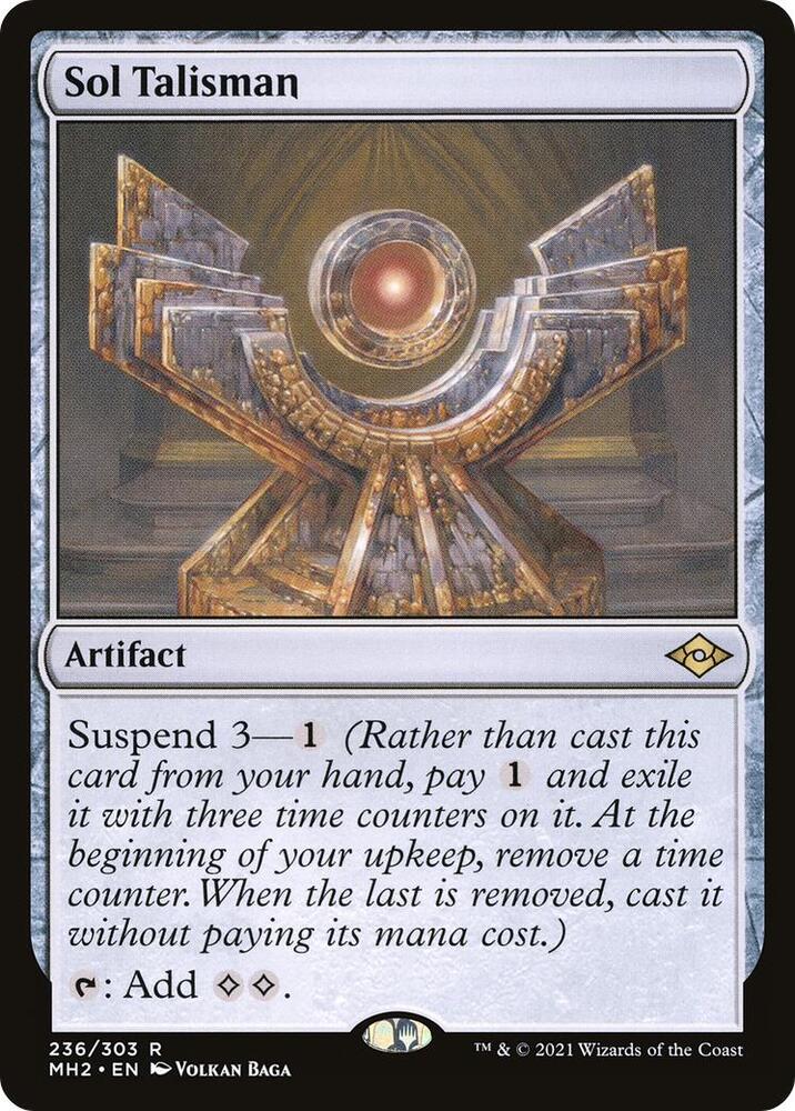 Sol Talisman - Modern Horizons 2 (MH2) NM