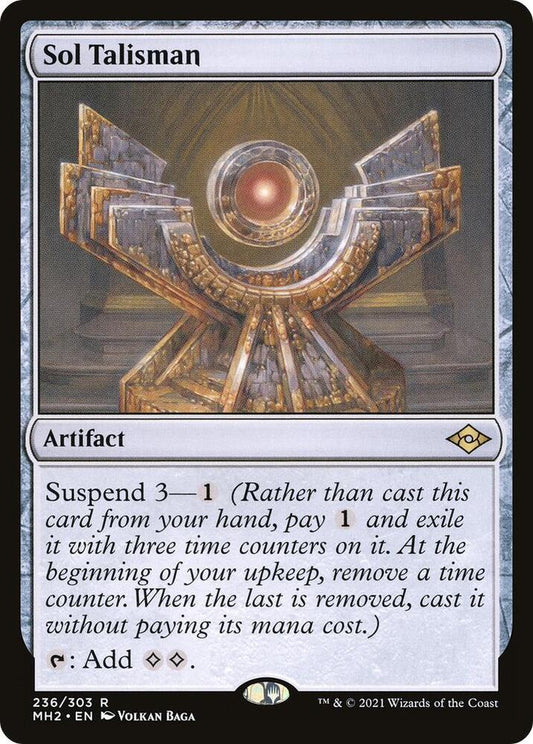 Sol Talisman - Modern Horizons 2 (MH2) NM