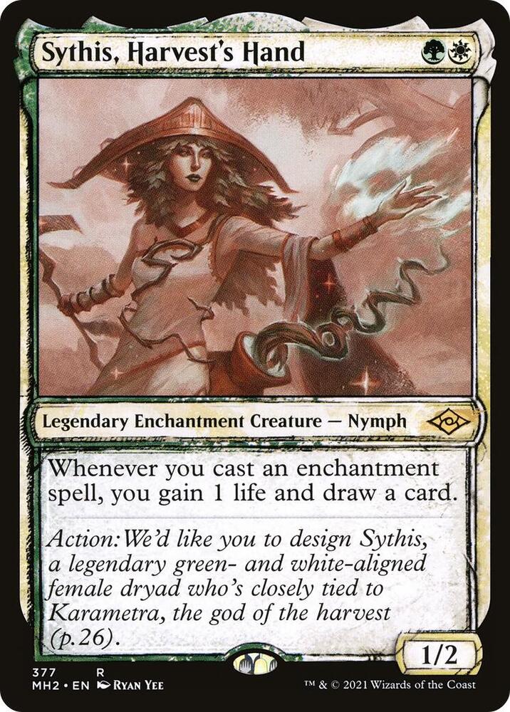 Sythis, Harvest's Hand (Showcase) - Modern Horizons 2 (MH2) NM