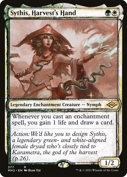 Sythis, Harvest's Hand (Showcase) - Modern Horizons 2 (MH2) NM