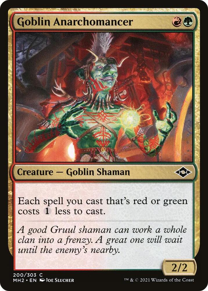Goblin Anarchomancer - Modern Horizons 2 (MH2) NM