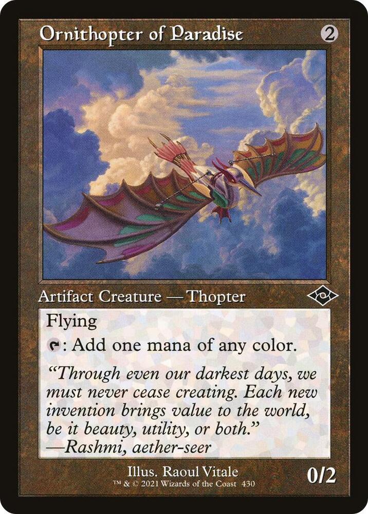 Ornithopter of Paradise (Retro Frame) - Modern Horizons 2 (MH2) NM