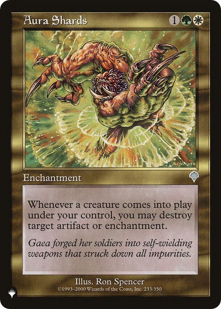 Aura Shards (INV) - The List Reprints (LIST) NM
