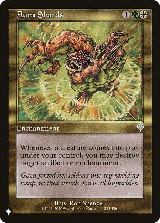 Aura Shards (INV) - The List Reprints (LIST) NM