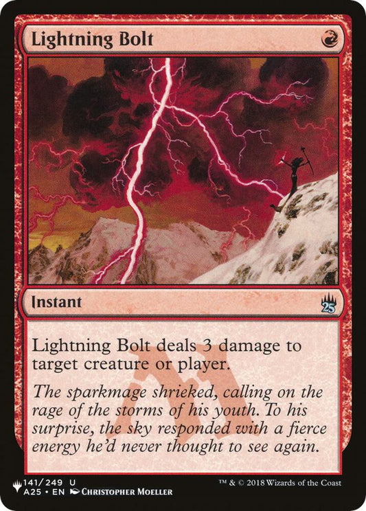 Lightning Bolt (A25) - The List Reprints (LIST) LP