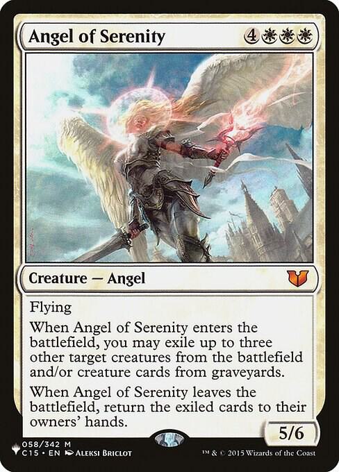 Angel of Serenity (C15) - The List Reprints (LIST) NM