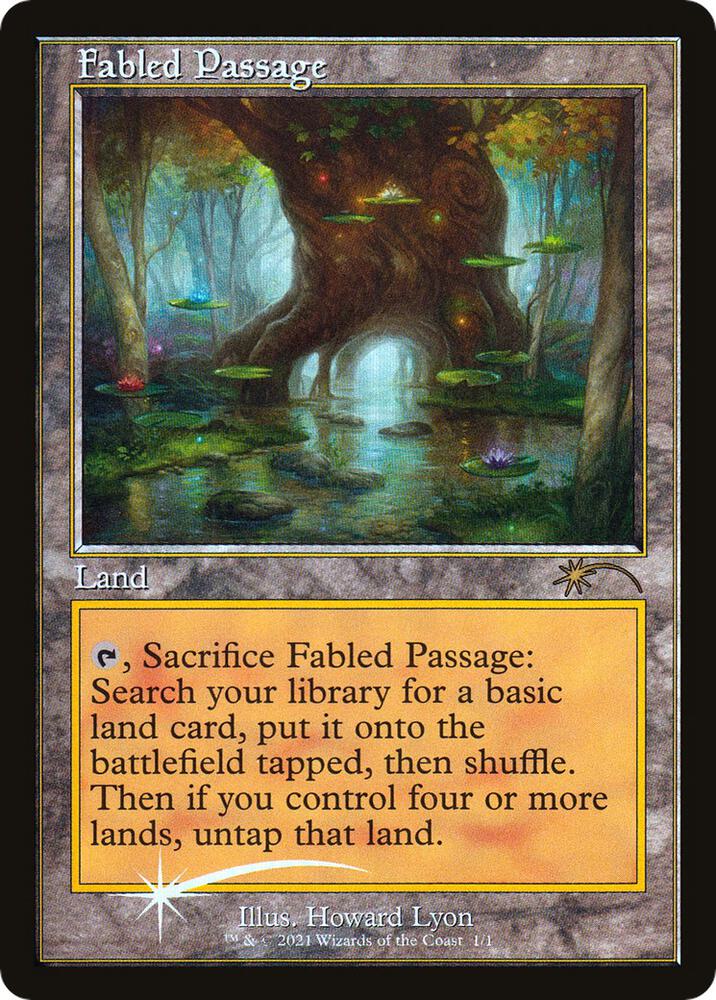 Fabled Passage (Retro Frame) - WPN & Gateway Promos (WPN) NM *FOIL*