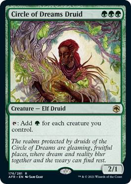 Circle of Dreams Druid - Adventures in the Forgotten Realms (AFR) LP
