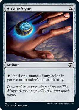 Arcane Signet - Commander: Adventures in the Forgotten Realms (AFC) NM