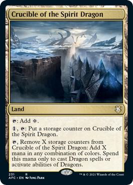 Crucible of the Spirit Dragon - Commander: Adventures in the Forgotten Realms (AFC) NM