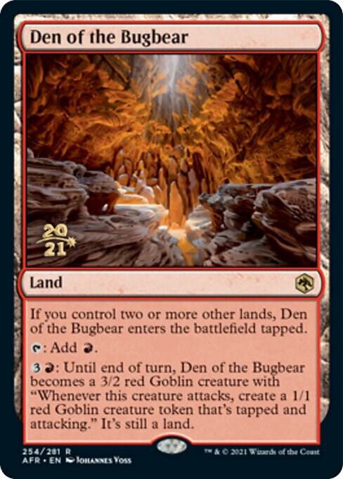Den of the Bugbear - Prerelease Cards (PRE) LP *FOIL*