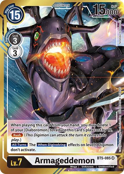 Armageddemon (Alternate Art) - Battle of Omni (BT-05) MP *FOIL*