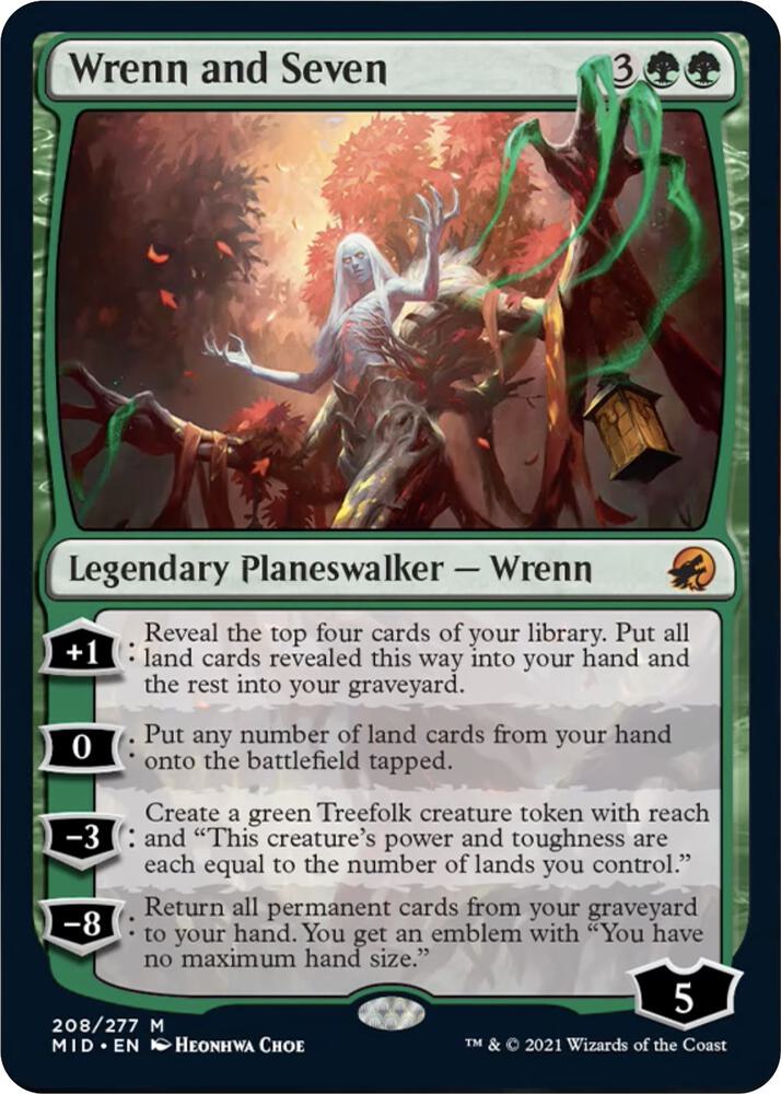 Wrenn and Seven - Innistrad: Midnight Hunt (MID) NM