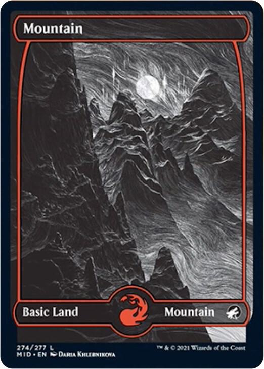 Mountain (274) - Innistrad: Midnight Hunt (MID) NM