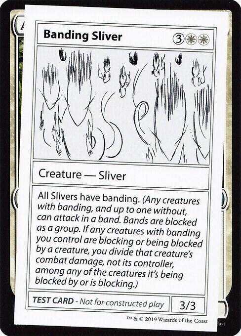 Banding Sliver (No PW Symbol) - Mystery Booster: Convention Edition Exclusives (CMB1) NM
