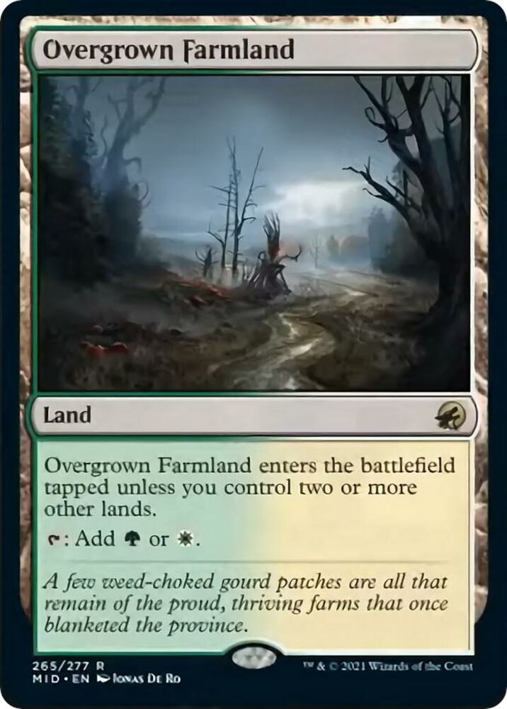 Overgrown Farmland - Innistrad: Midnight Hunt (MID) LP