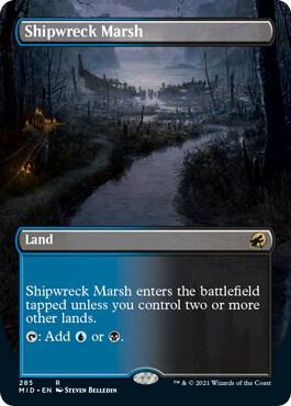 Shipwreck Marsh (Borderless) - Innistrad: Midnight Hunt (MID) NM