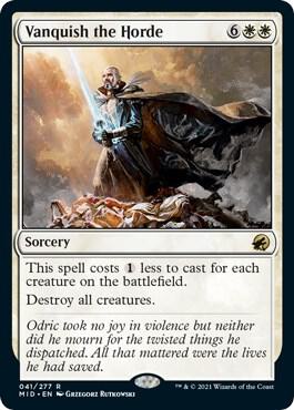 Vanquish the Horde - Innistrad: Midnight Hunt (MID) NM