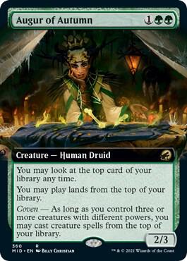 Augur of Autumn (Extended Art) - Innistrad: Midnight Hunt (MID)