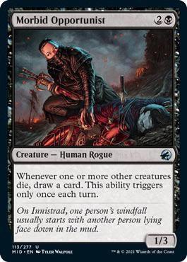 Morbid Opportunist - Innistrad: Midnight Hunt (MID) NM