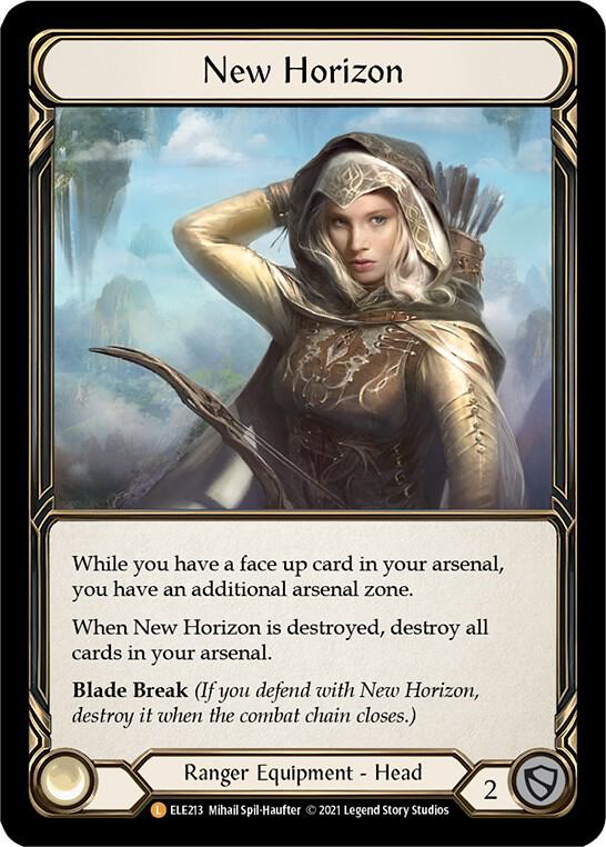 New Horizon - Tales of Aria (ELE) Cold Foil NM
