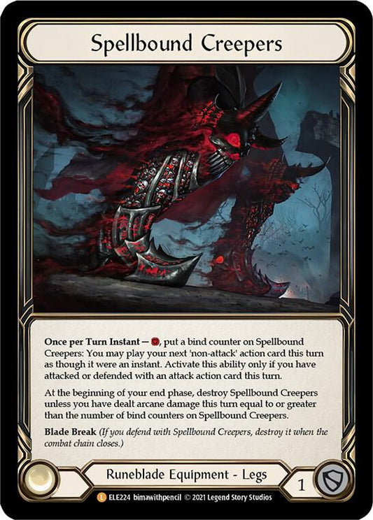 Spellbound Creepers - Tales of Aria (ELE) NM *Rainbow Foil*