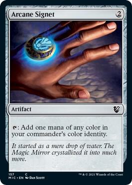 Arcane Signet - Commander: Innistrad: Midnight Hunt (MIC) NM
