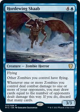 Hordewing Skaab - Commander: Innistrad: Midnight Hunt (MIC) NM