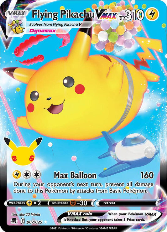 Flying Pikachu VMAX - Celebrations (CLB) NM *FOIL*