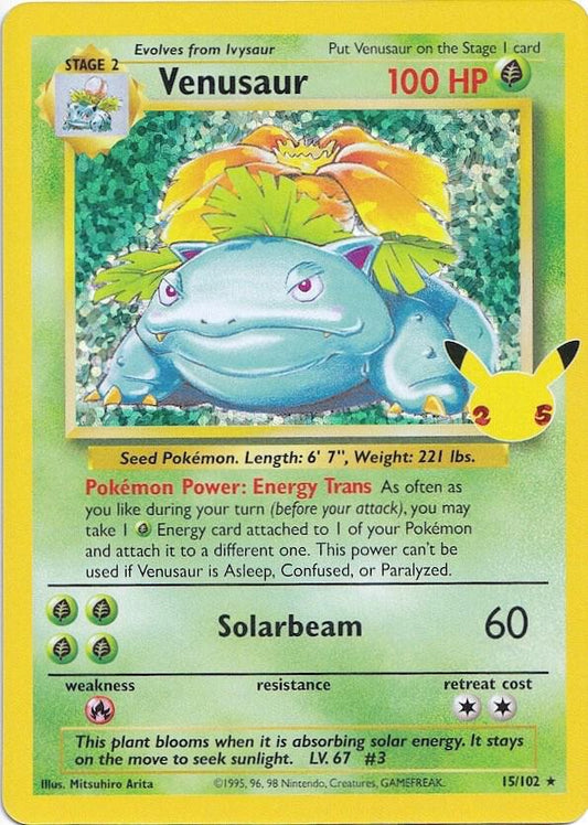 Venusaur - Celebrations: Classic Collection (CCC) NM *FOIL*