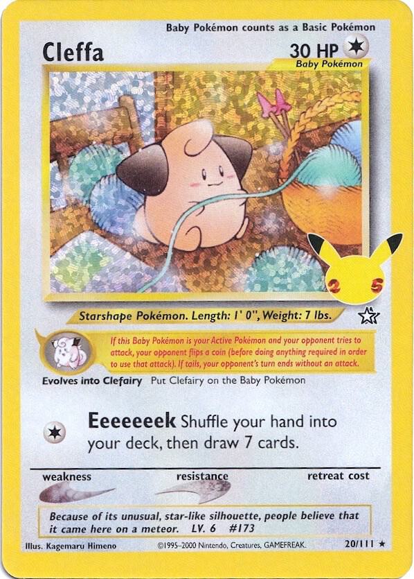 Cleffa - Celebrations: Classic Collection (CCC) NM *FOIL*