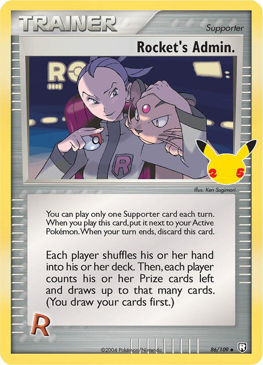 Rocket's Admin. - Celebrations: Classic Collection (CCC) NM *FOIL*