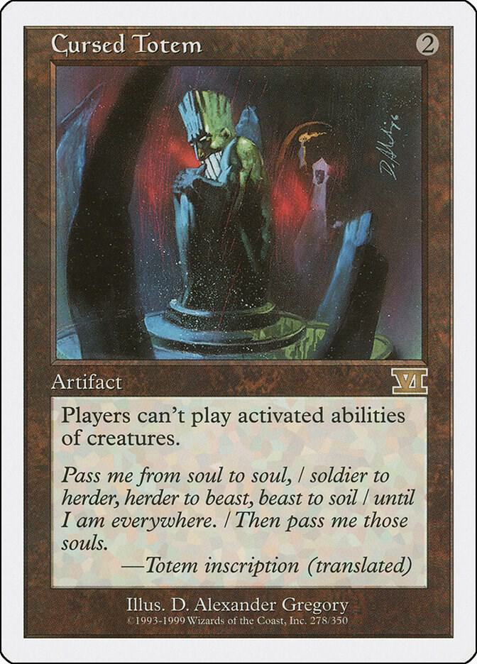 Cursed Totem - Classic Sixth Edition (6ED) LP