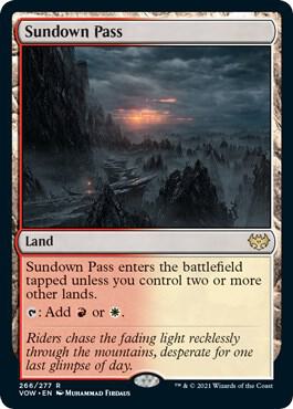 Sundown Pass - Innistrad: Crimson Vow (VOW) NM
