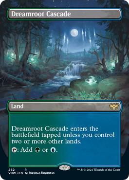 Dreamroot Cascade (Borderless) - Innistrad: Crimson Vow (VOW) NM *FOIL*