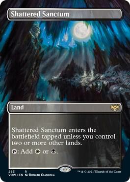 Shattered Sanctum (Borderless) - Innistrad: Crimson Vow (VOW) NM