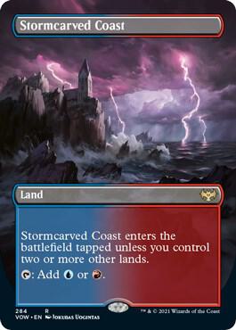 Stormcarved Coast (Borderless) - Innistrad: Crimson Vow (VOW) NM